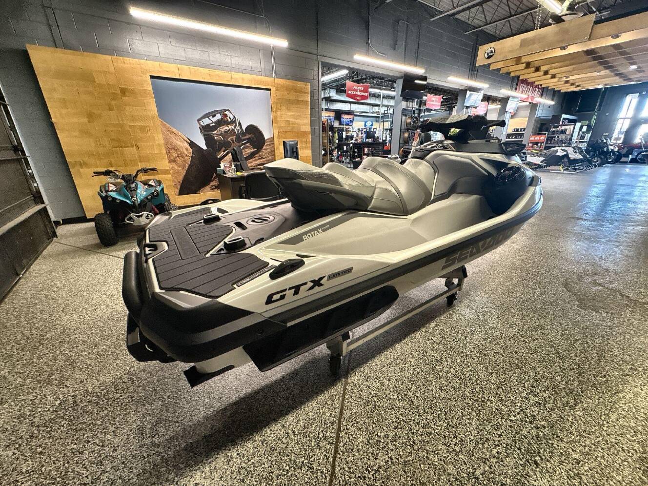 A photo of this 2026 Sea-Doo GTX LTD 325 AUD WH IBR IDF 26