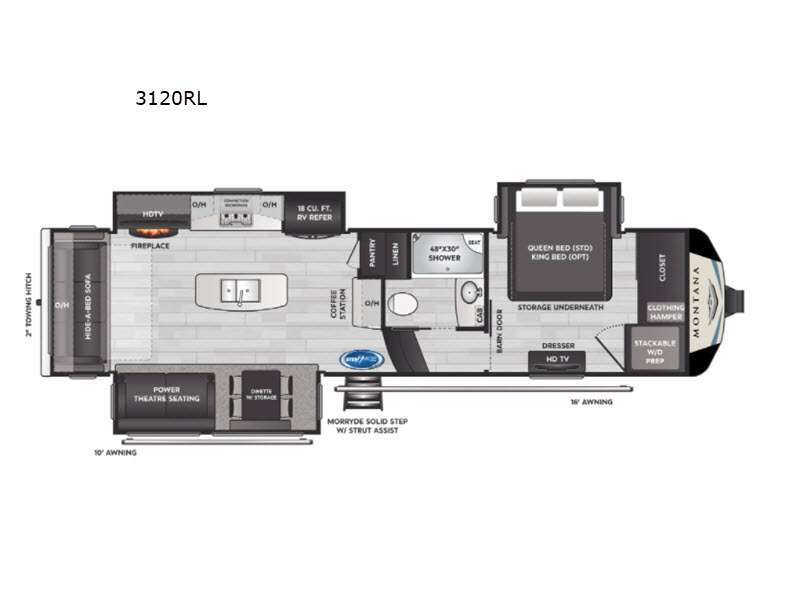 2021 Keystone Rv Montana 3120RL in anna IL