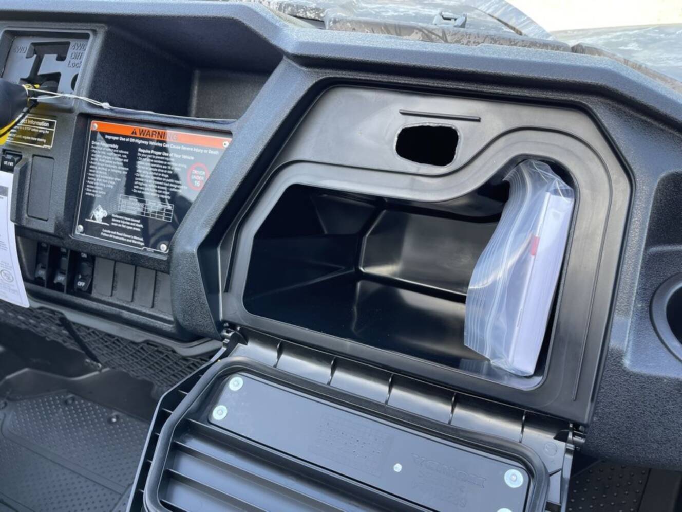 A photo of this 2025 Honda® Pioneer 1000-6 Deluxe Crew TrueTimber Atera Camo