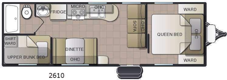 2015 Pacific Coachworks Sea Breeze 2610 in lancaster CA
