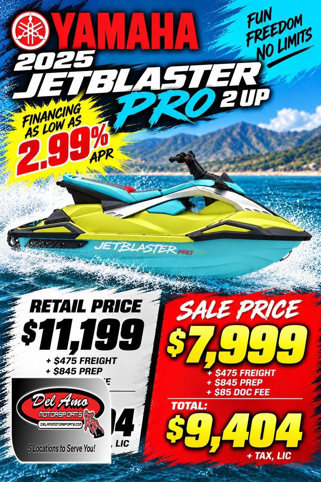 2025 Yamaha JETBLASTER PRO (2UP) in santa ana CA