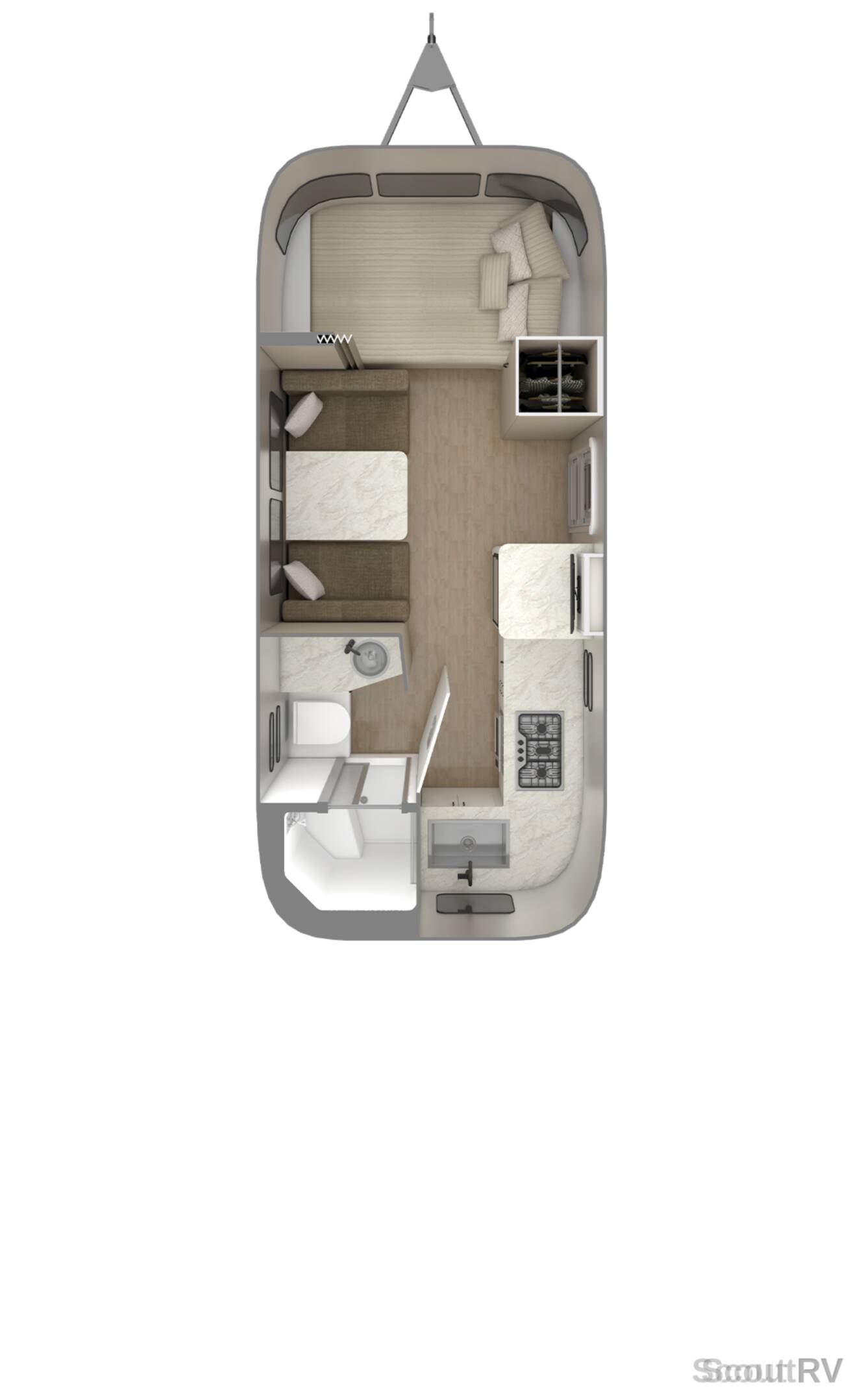 A photo of this 2027 Airstream Caravel 20FB