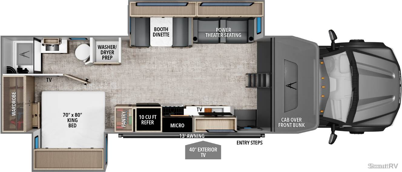 A photo of this 2026 Grand Design Lineage Series F 31ZW