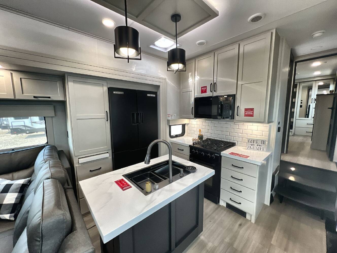 A photo of this 2027 Grand Design MOMENTUM 395MT