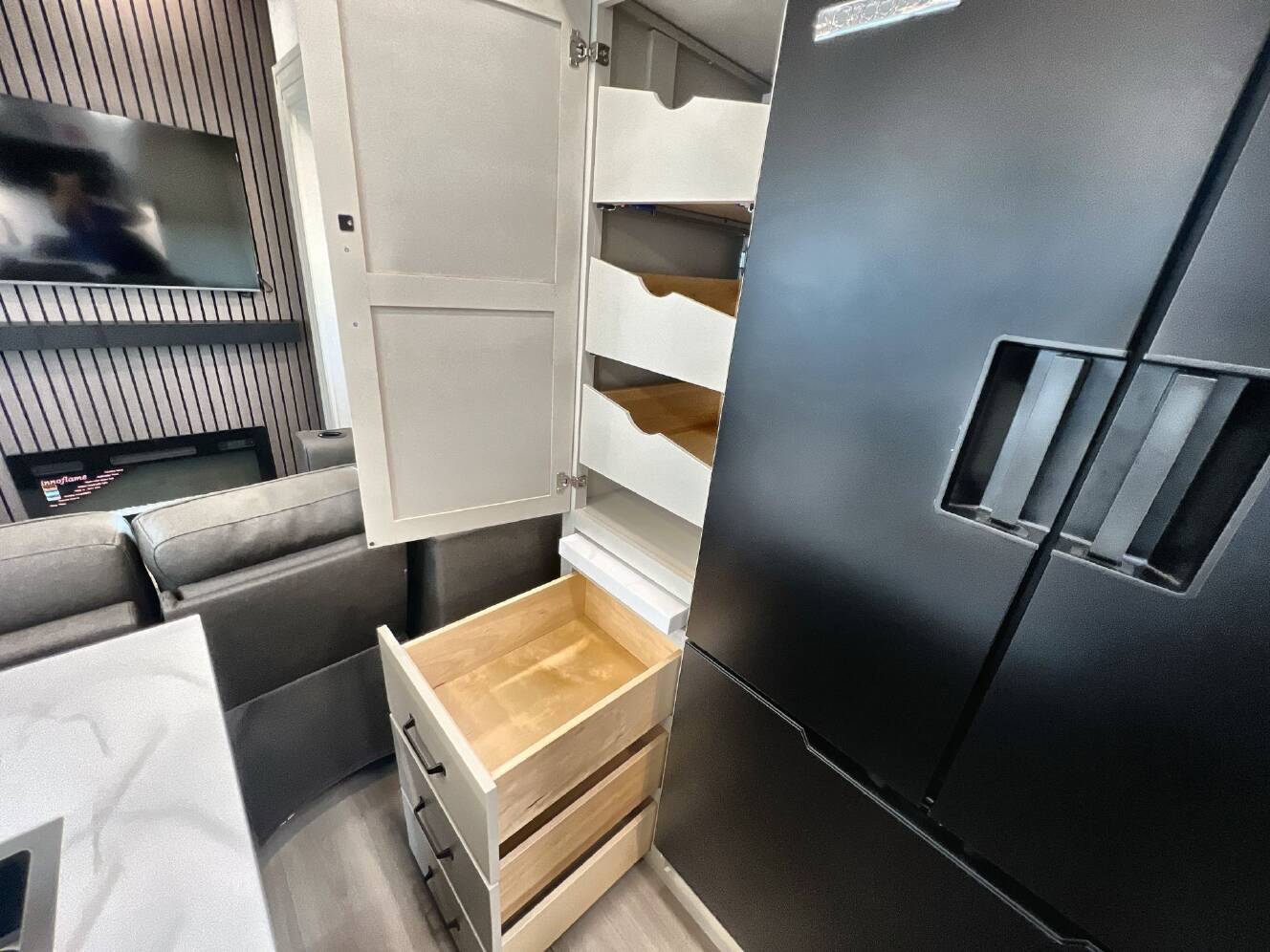 A photo of this 2027 Grand Design MOMENTUM 395MT
