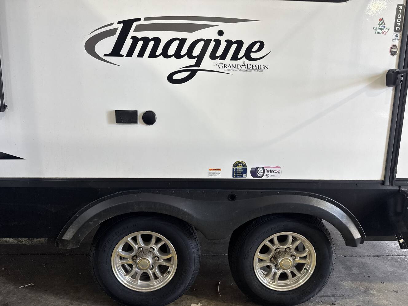 A photo of this 2022 Grand Design IMAGINE 3100RD