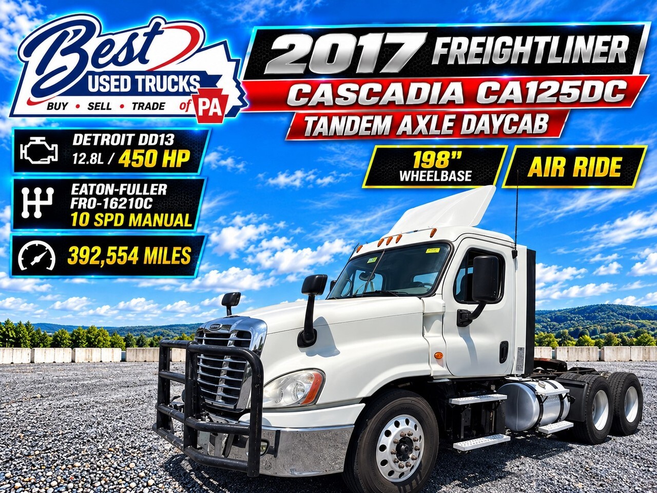 2017 FREIGHTLINER Cascadia CA125DC in Myerstown, PA