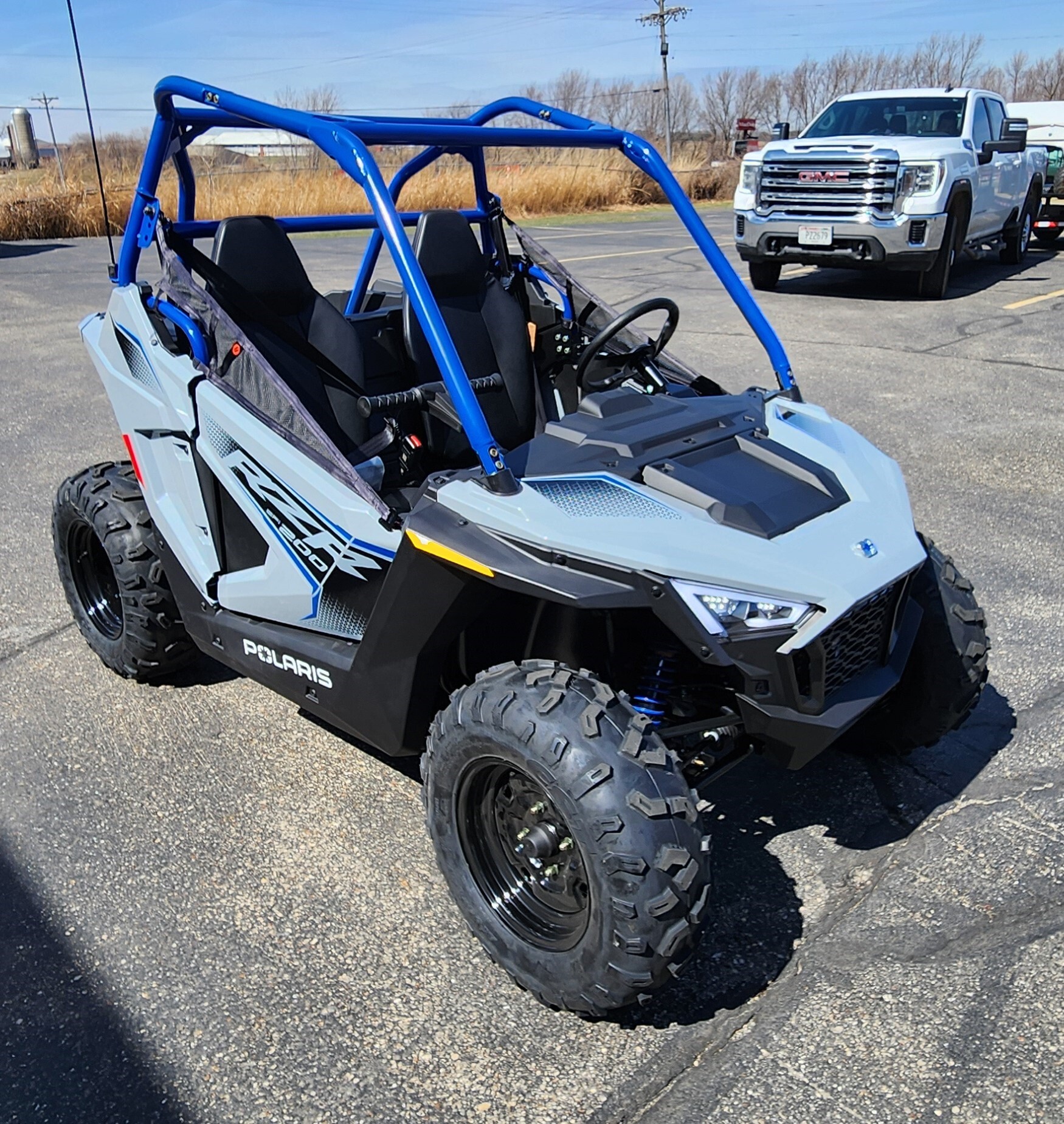 2026 Polaris RZR 200 EFI GRAY in monroe WI
