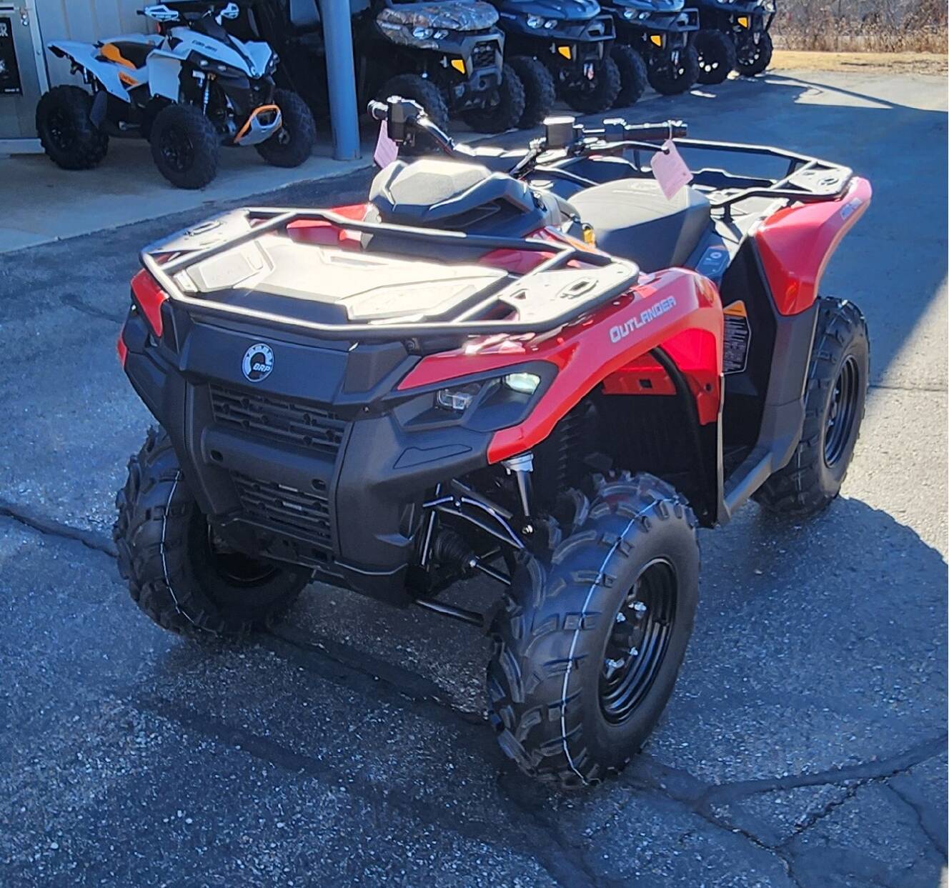 A photo of this 2026 Can-Am Outlander DPS 700 Red