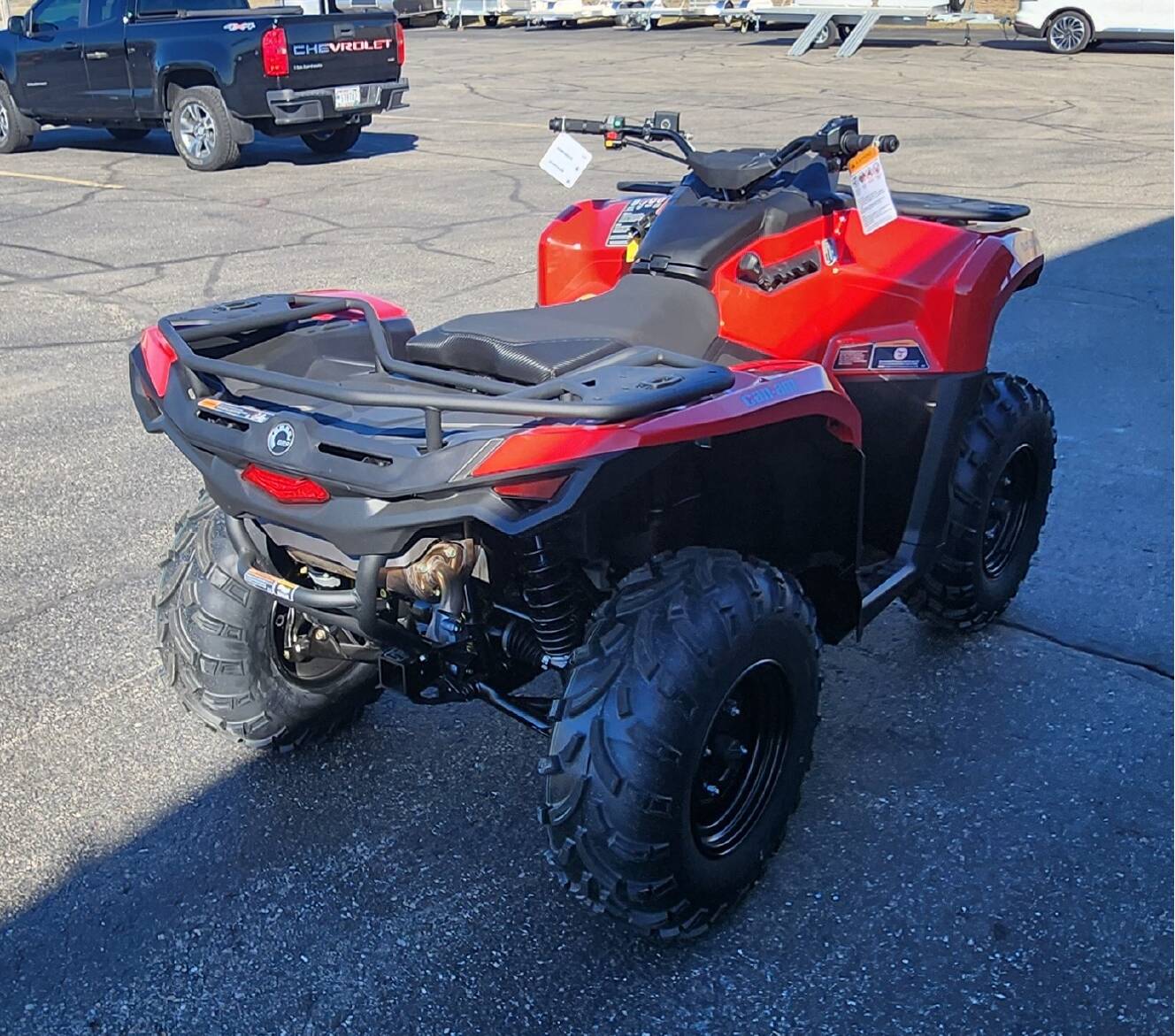 A photo of this 2026 Can-Am Outlander DPS 700 Red