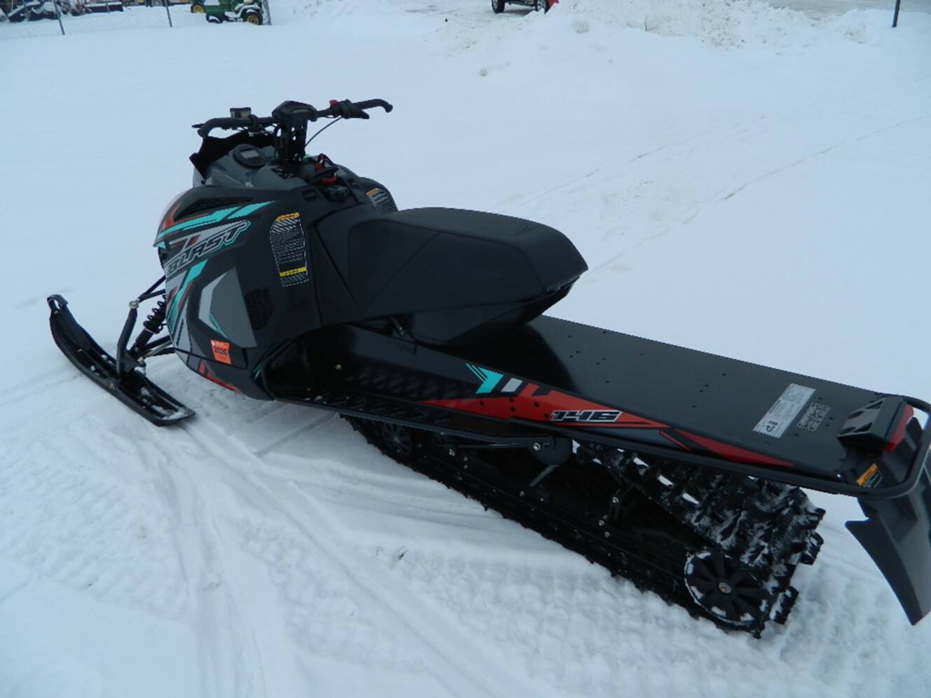 A photo of this 2024 Arctic Cat Blast XR 4000