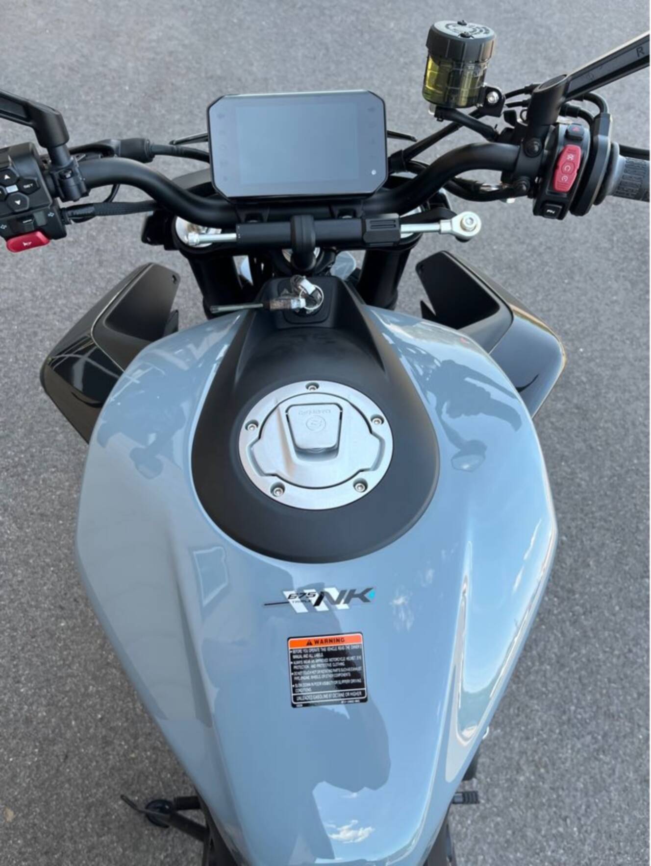 A photo of this 2026 CFMOTO 675NK