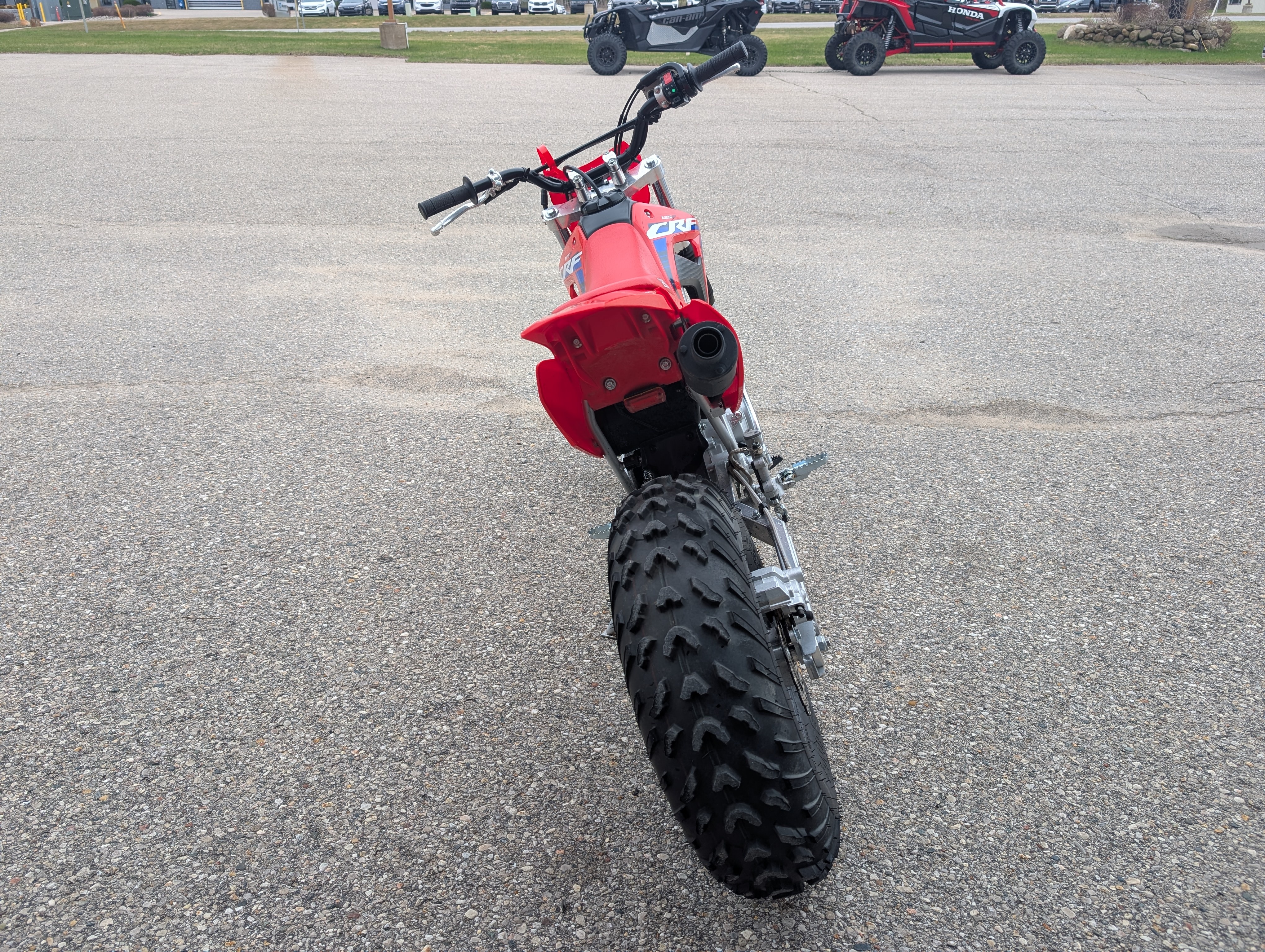 2024 Honda CRF125F with BVC Fat Tire Kit in petoskey MI