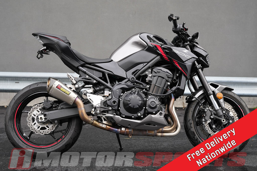 2023 Kawasaki Z900 ABS Metallic Black/Graphite Gray/Flat Black ABS in Saint Petersburg, FL