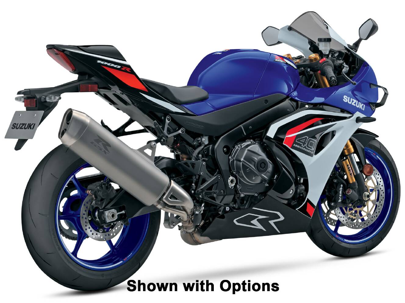 A photo of this 2027 Suzuki GSX-R1000R 40th Anniversary Edition