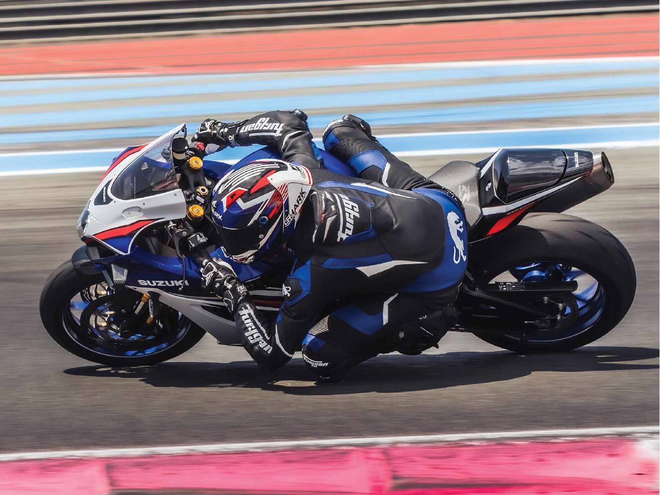 A photo of this 2027 Suzuki GSX-R1000R 40th Anniversary Edition