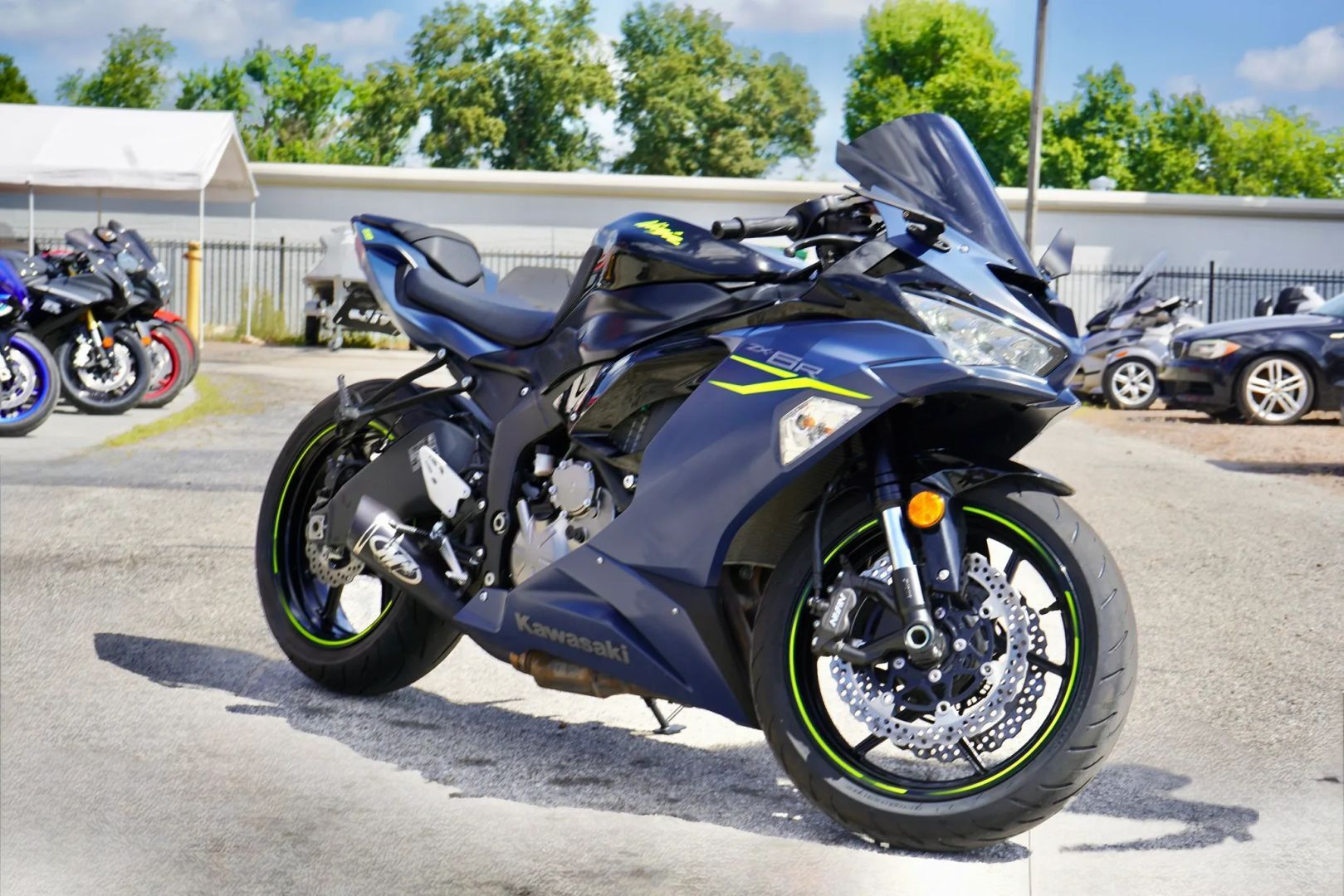 Used 2023 Kawasaki ZX636HPFNN Ninja ZX-6R Base For Sale in Houston