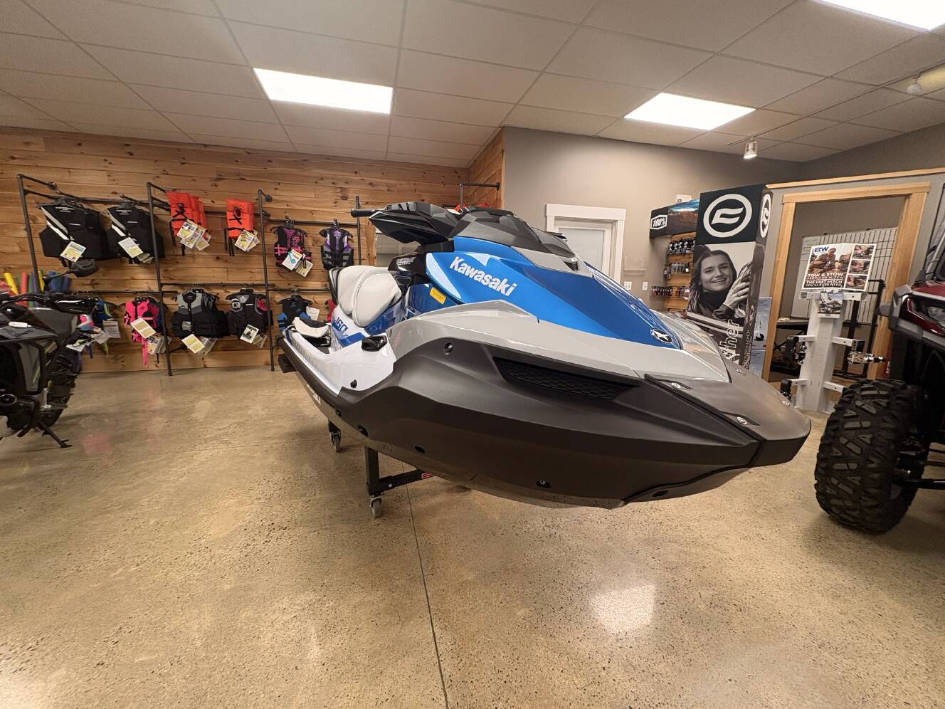 A photo of this 2026 Kawasaki Jet Ski® STX® 160X