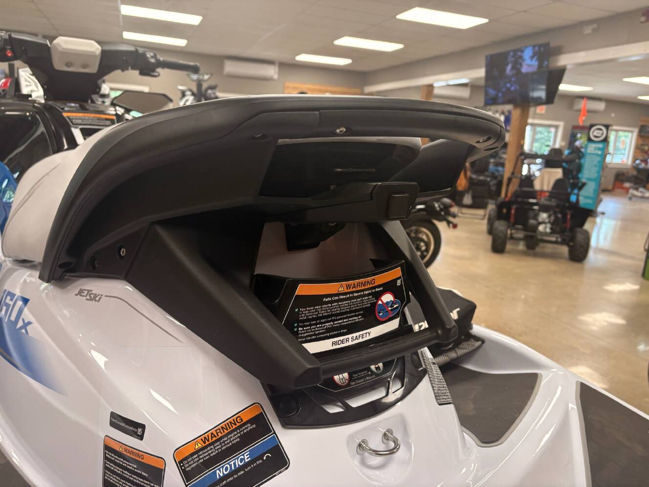 A photo of this 2026 Kawasaki Jet Ski® STX® 160X