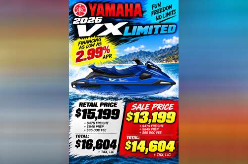 2026 Yamaha VX LIMITED in redondo beach CA