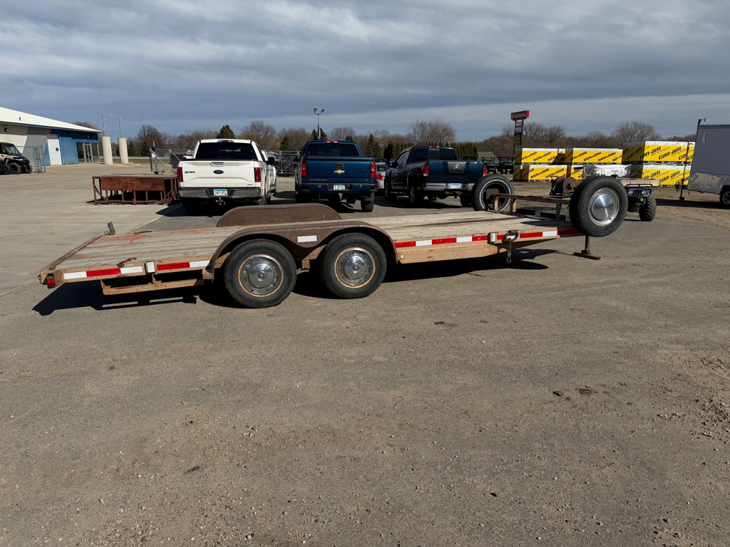 1989 Reynolds 7X18' 4500# STEEL CAR TRAILER in willmar MN