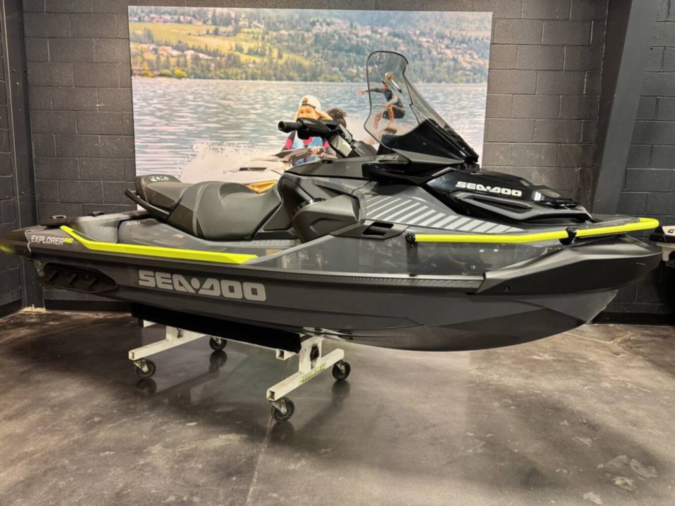 A photo of this 2026 Sea-Doo Explorer Pro 230