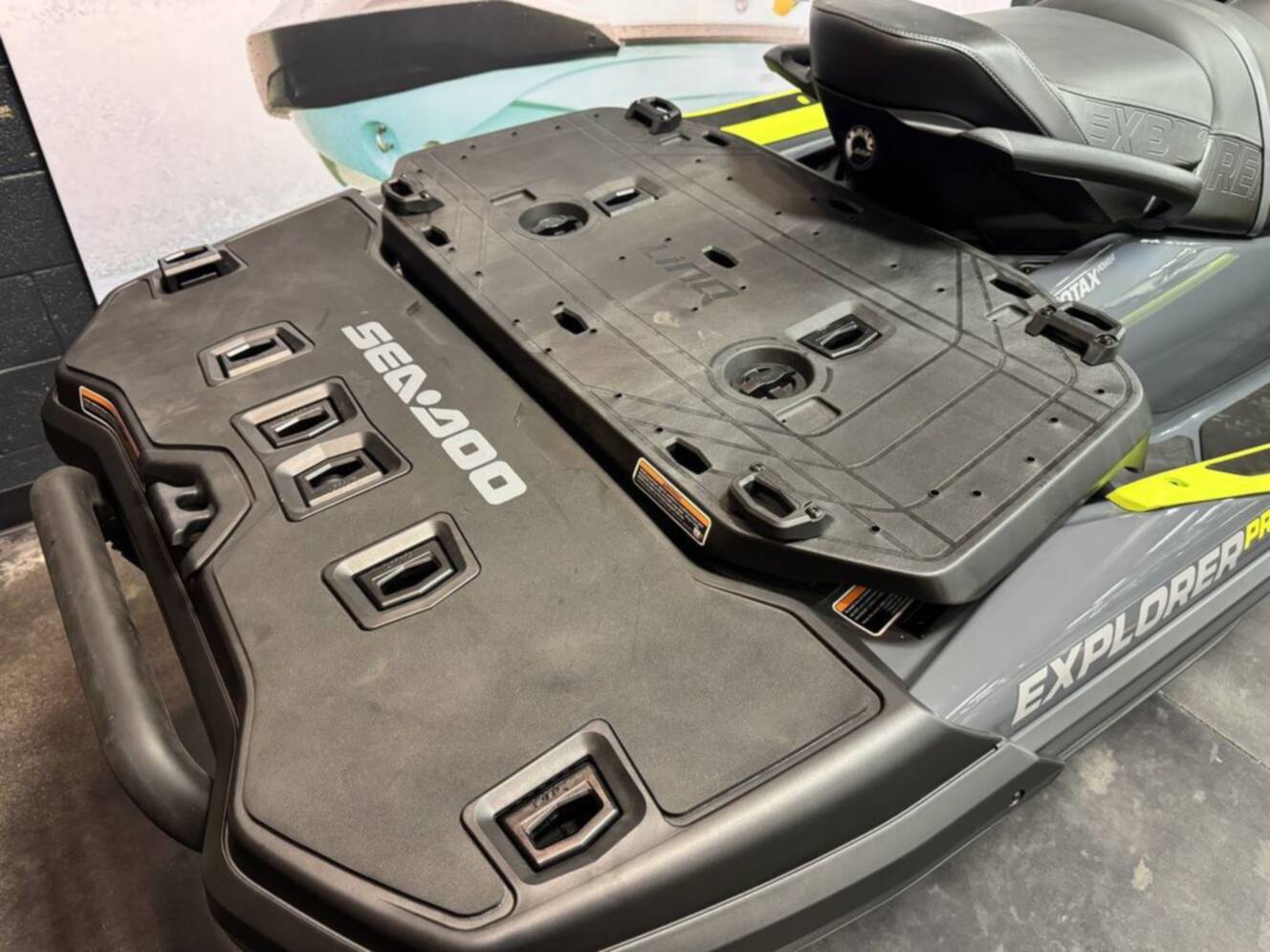 A photo of this 2026 Sea-Doo Explorer Pro 230