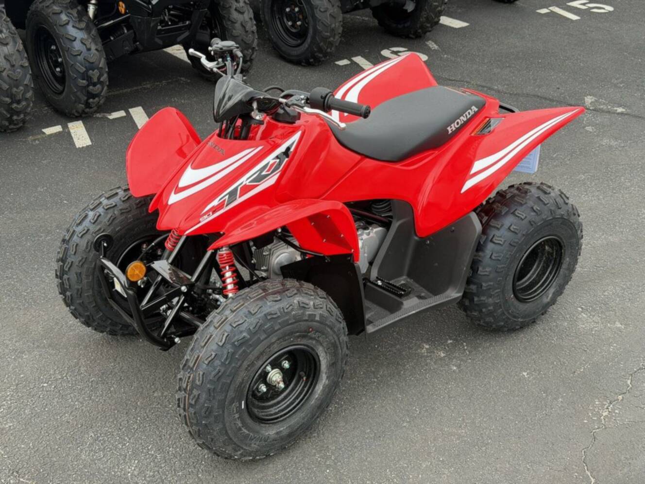 A photo of this 2026 Honda TRX 90X