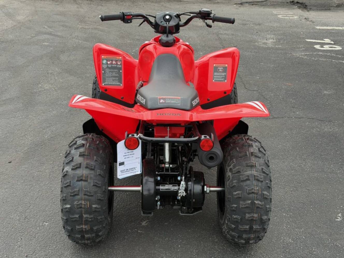 A photo of this 2026 Honda TRX 90X