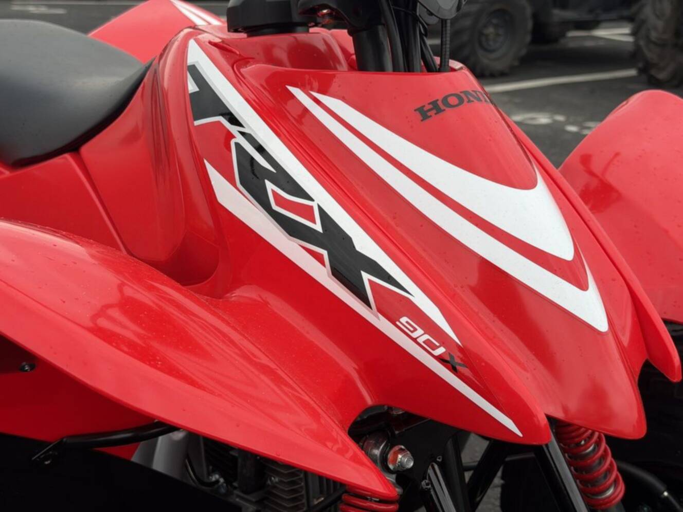 A photo of this 2026 Honda TRX 90X