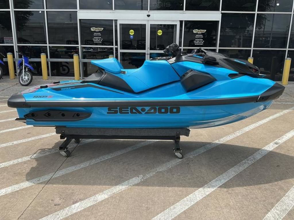 2026 Sea-Doo RXP-X 325 Tech, BRP Premium A, iBR Gulfstream Blue P in plano TX