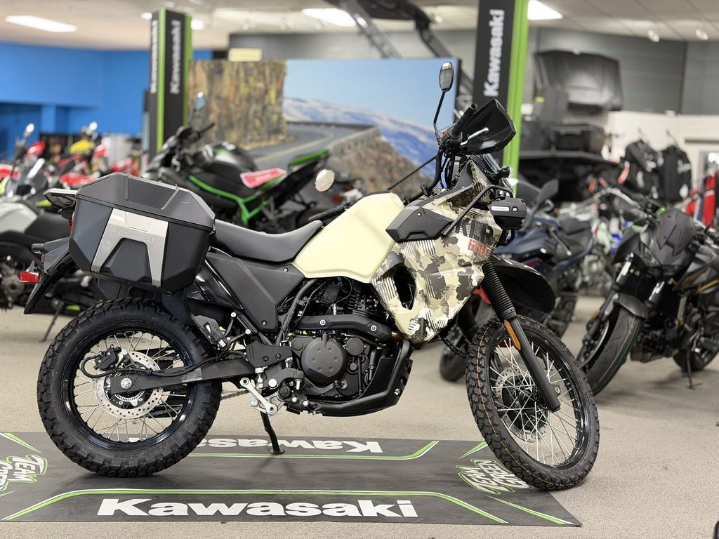 2026 Kawasaki KLR650 Adventure ABS Cypher Camo Beige 650 ADVENTURE ABS in Huntsville, AL
