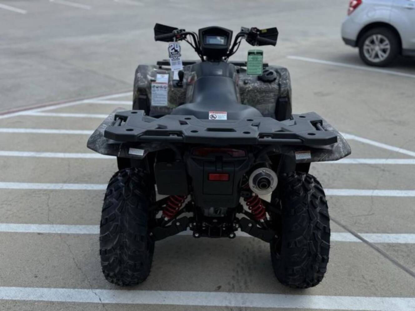 A photo of this 2025 Suzuki KingQuad 500 AXi Power Steering SE Camo