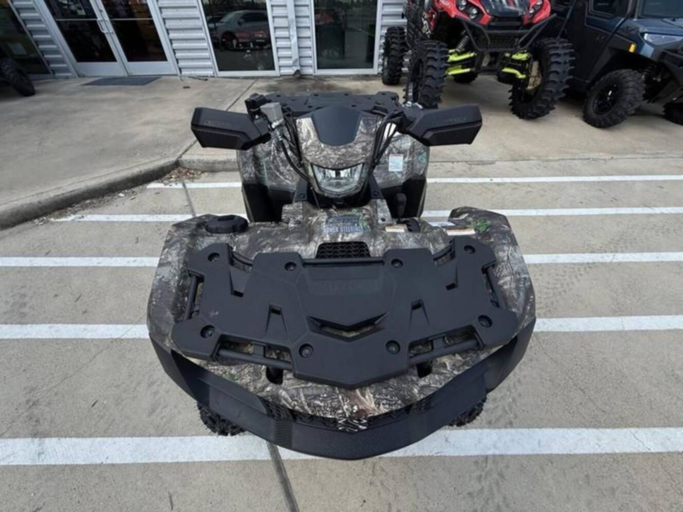 A photo of this 2025 Suzuki KingQuad 500 AXi Power Steering SE Camo