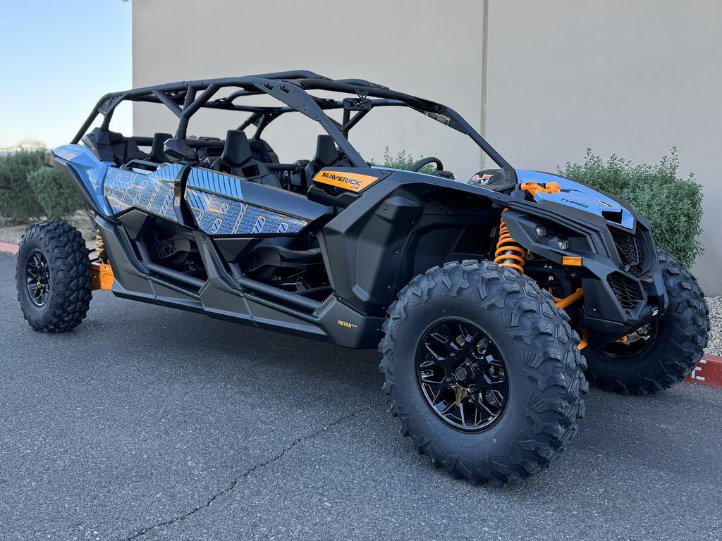 New 2026 Can-Am Maverick X3 Max Scandi Blue & Orange Crush Ds