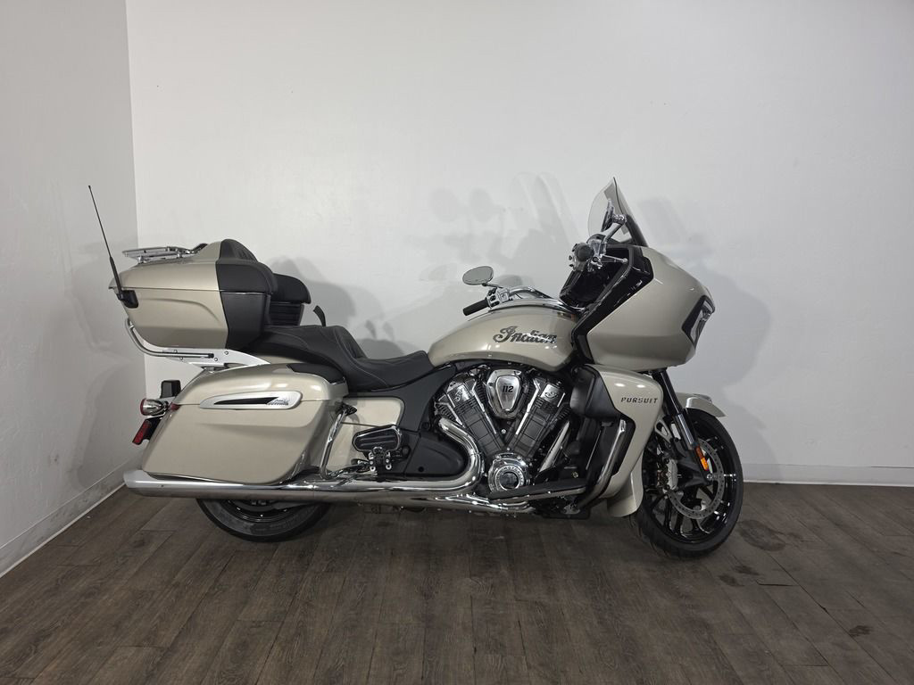 2026 Indian Pursuit Limited 112 W/Powerband Audio Silver Quartz LIMITED in Tucson, AZ