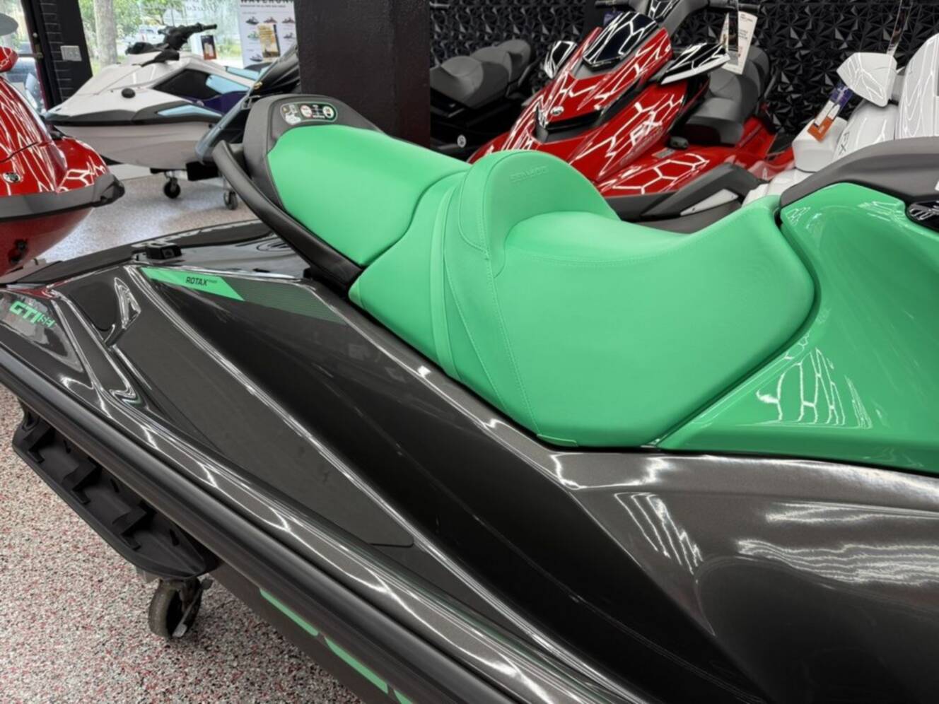 A photo of this 2026 Sea-Doo GTI SE 130 iBR Tech, Audio, iDF, iBR