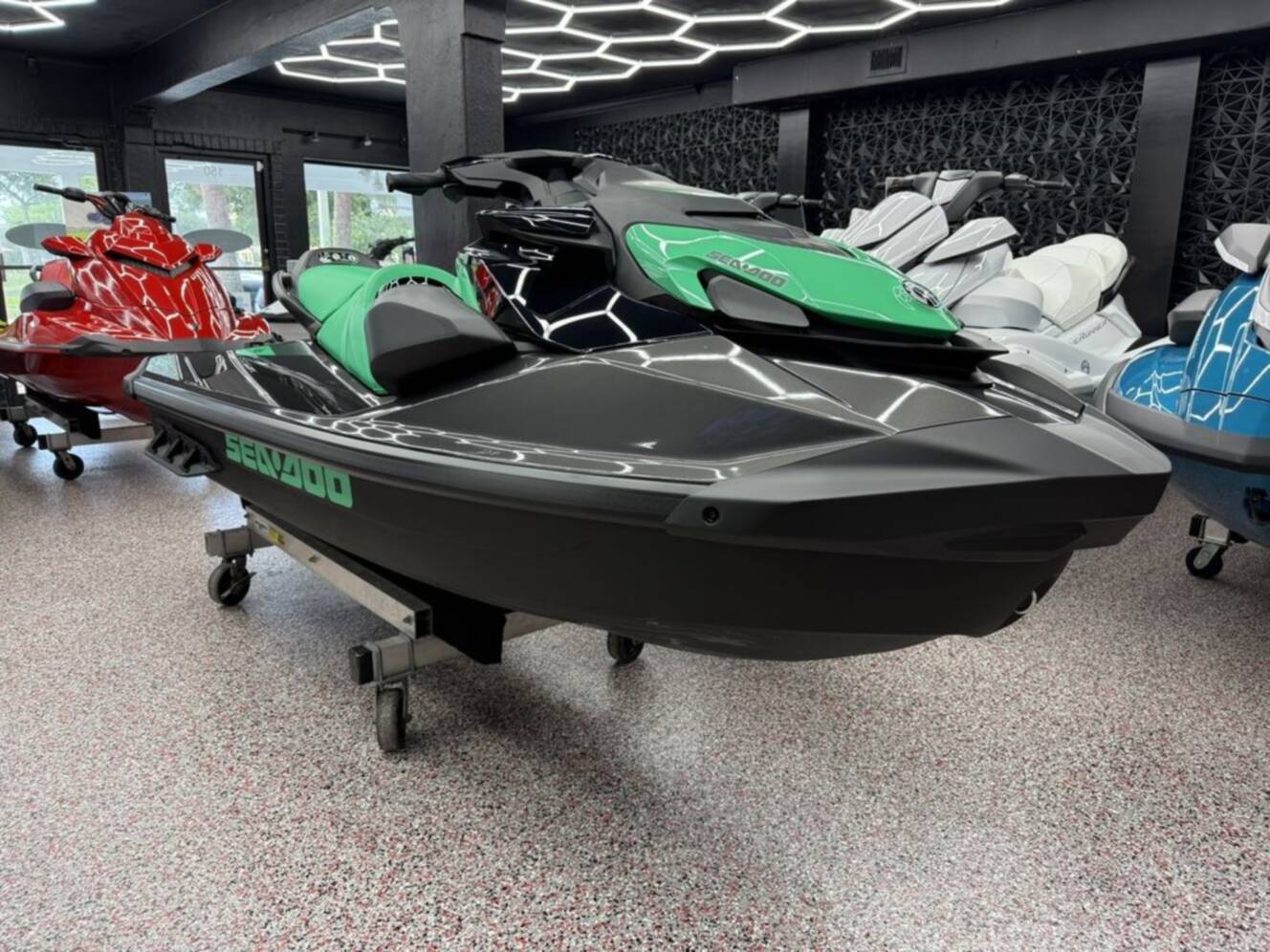 A photo of this 2026 Sea-Doo GTI SE 130 iBR Tech, Audio, iDF, iBR