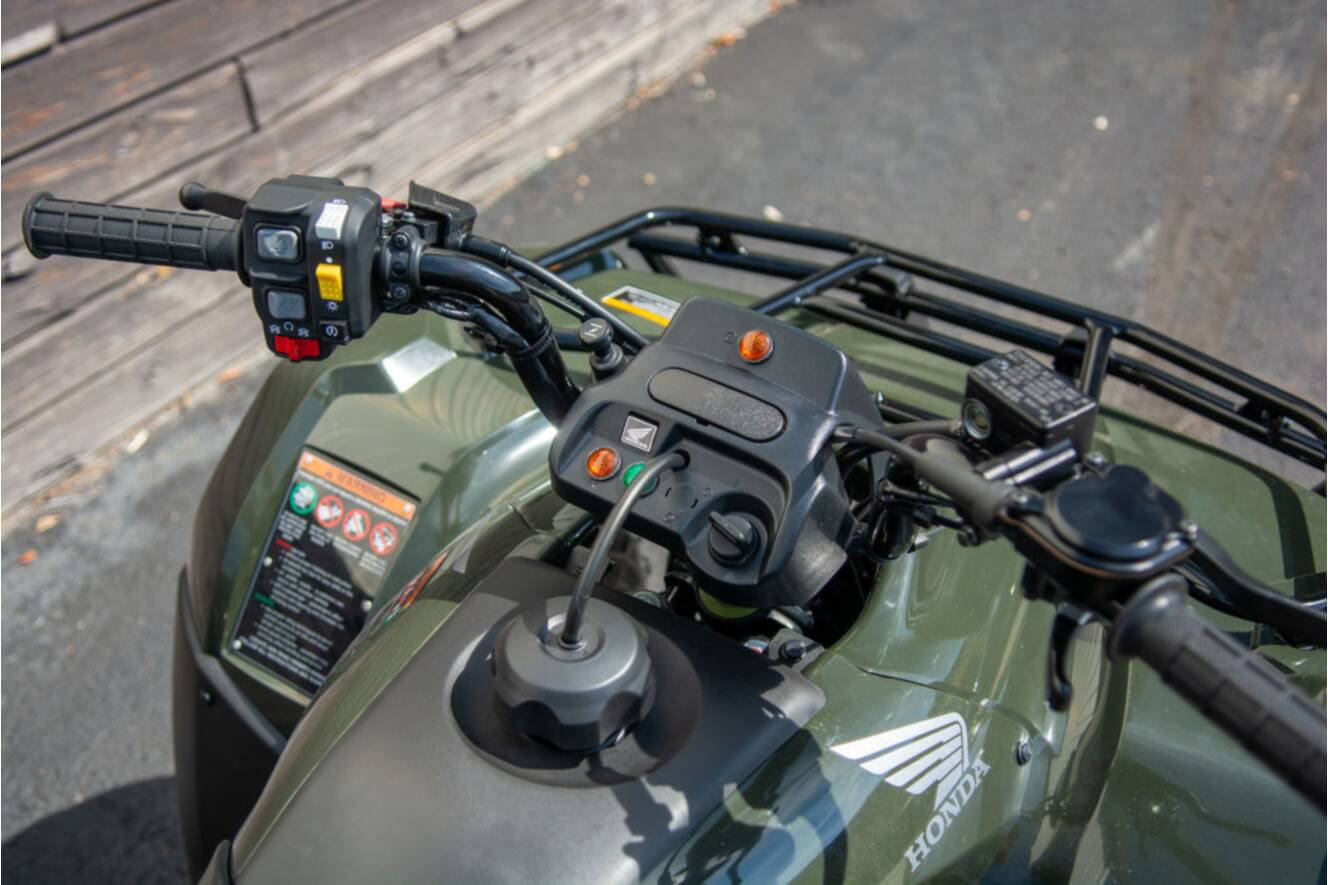 A photo of this 2026 Honda® FourTrax Recon ES