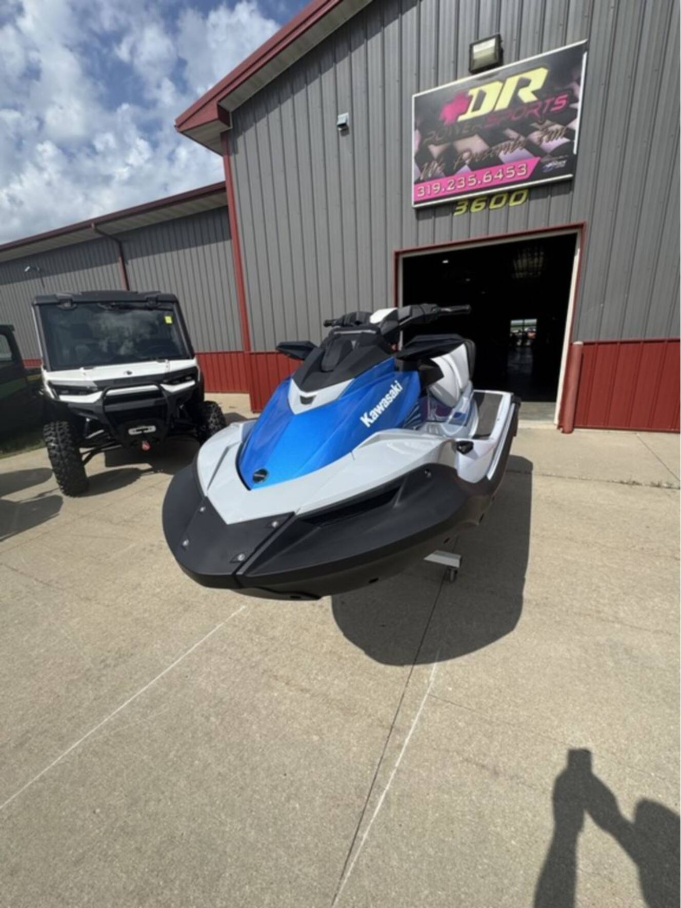 A photo of this 2026 Kawasaki STX 160X