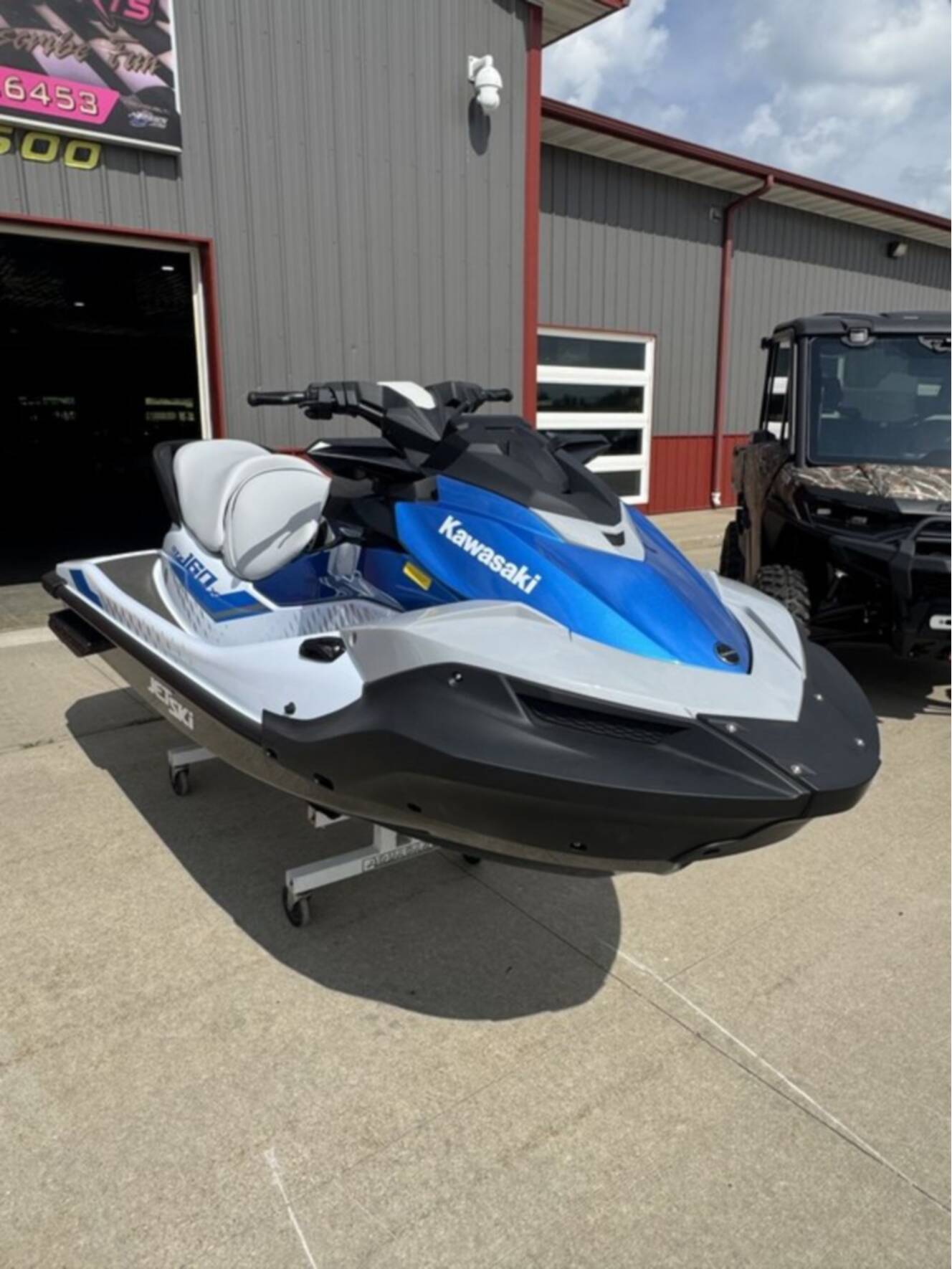 A photo of this 2026 Kawasaki STX 160X