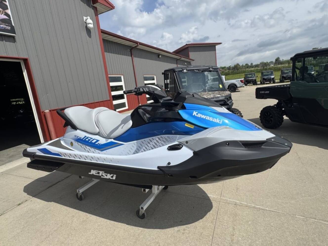 A photo of this 2026 Kawasaki STX 160X