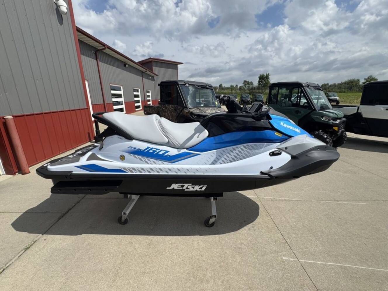 A photo of this 2026 Kawasaki STX 160X