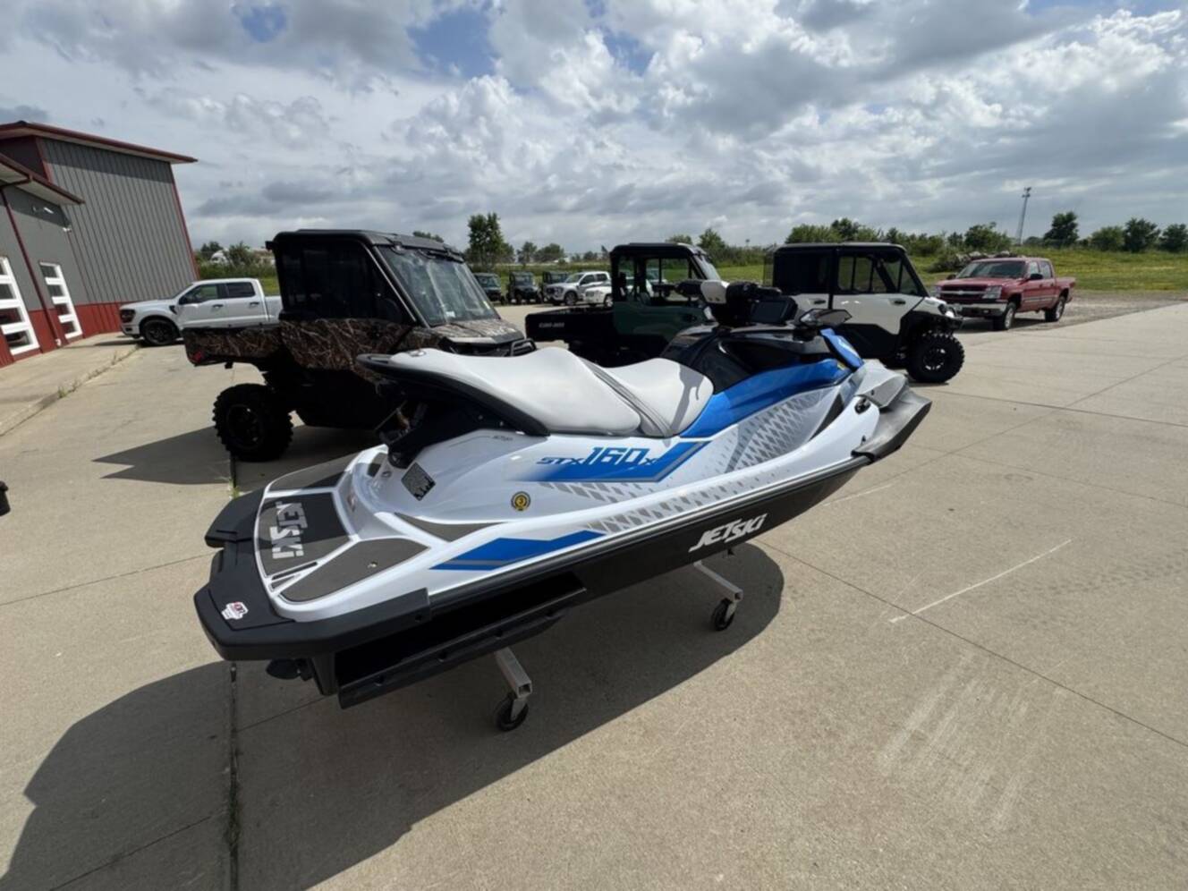 A photo of this 2026 Kawasaki STX 160X