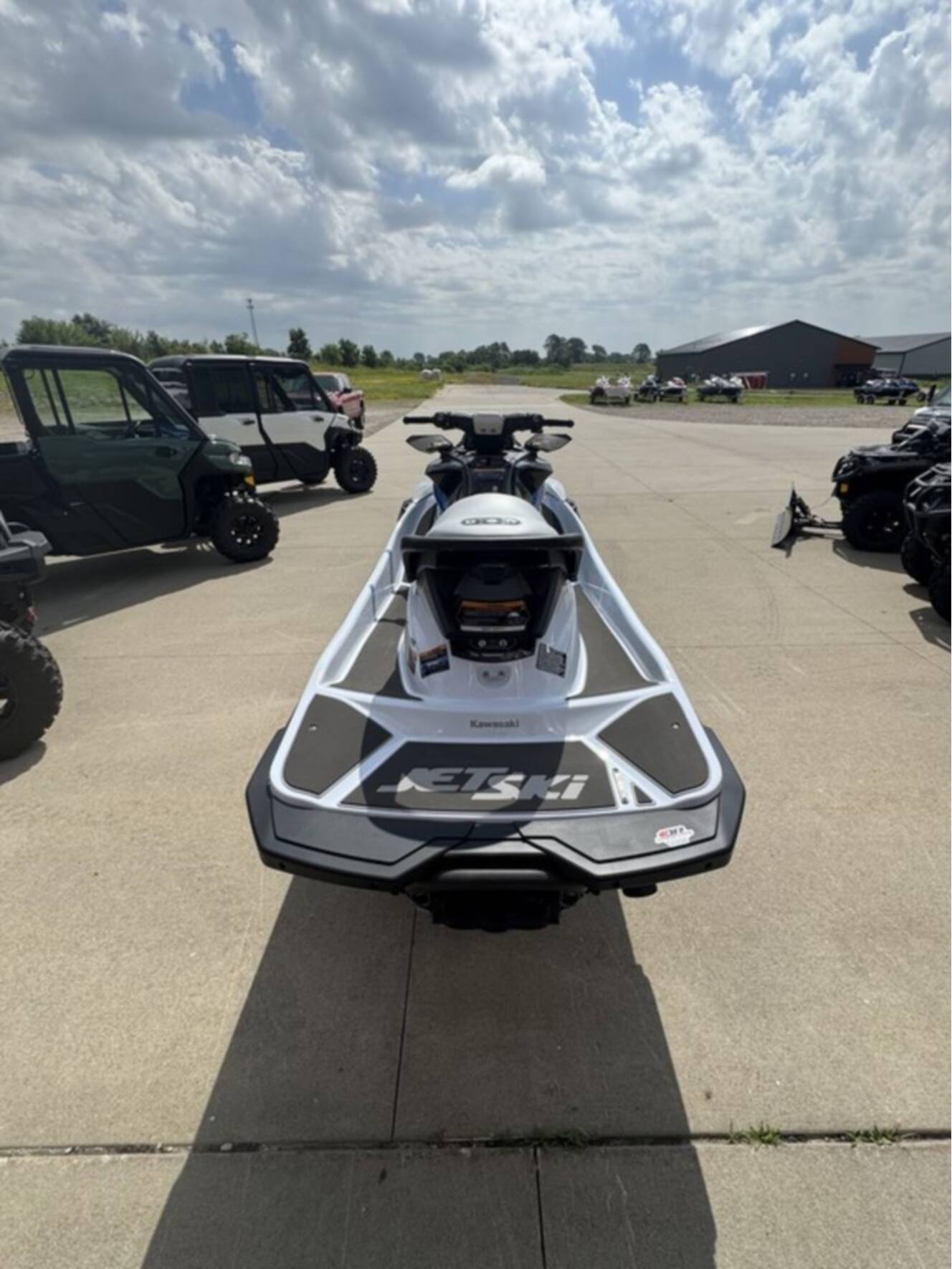 A photo of this 2026 Kawasaki STX 160X