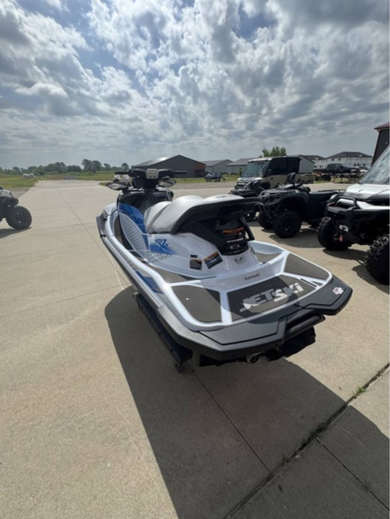 A photo of this 2026 Kawasaki STX 160X