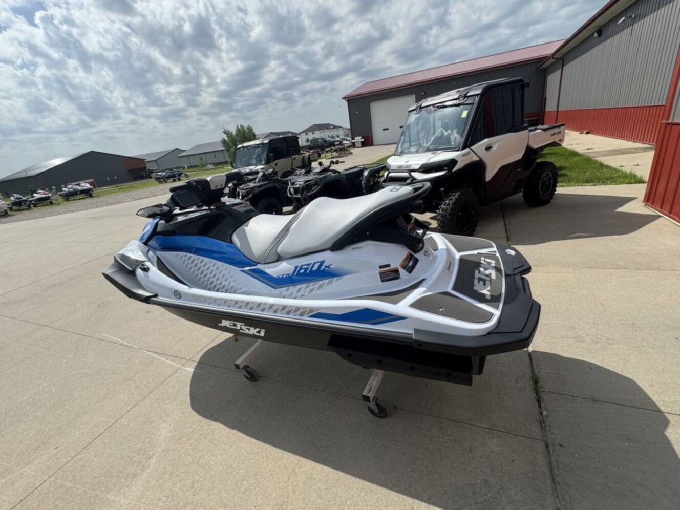 A photo of this 2026 Kawasaki STX 160X