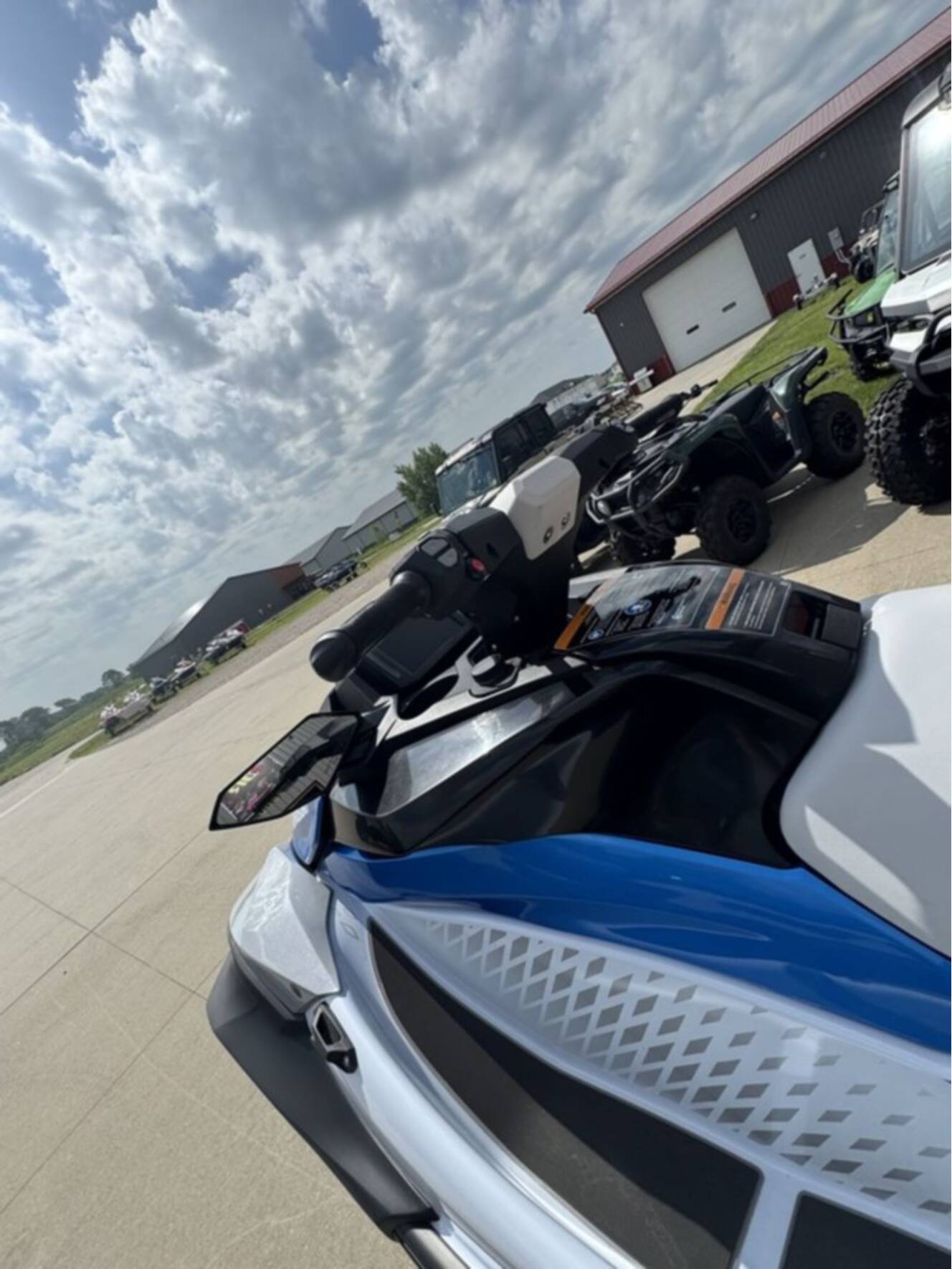 A photo of this 2026 Kawasaki STX 160X