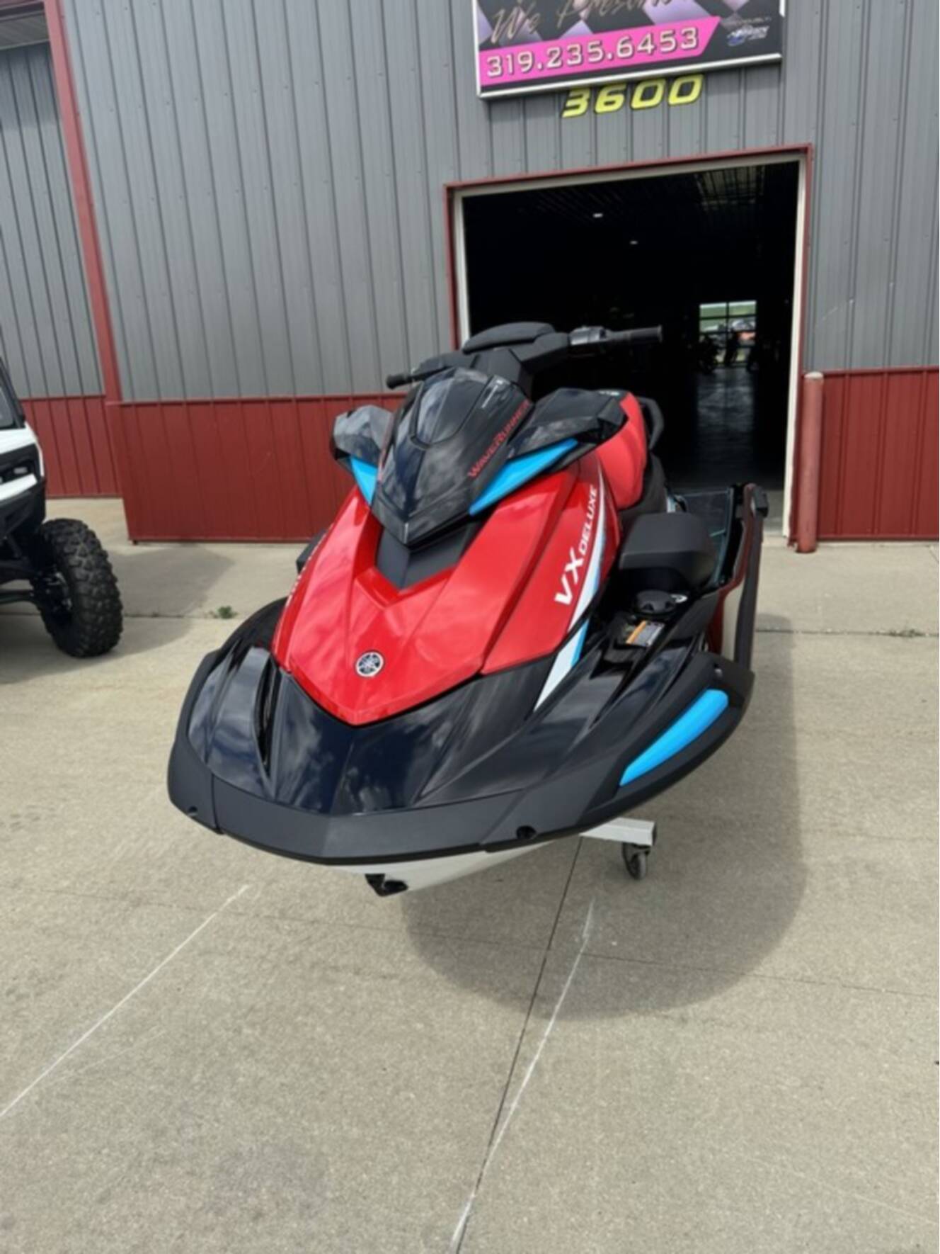 A photo of this 2026 Yamaha VX Deluxe Red