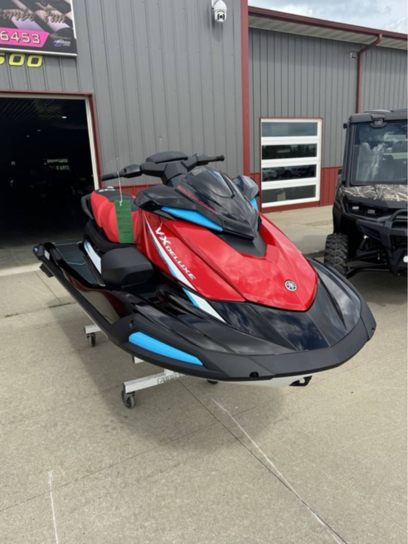A photo of this 2026 Yamaha VX Deluxe Red